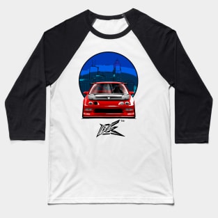 integra type r racecar lowered red Baseball T-Shirt